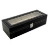 Luxury Leather Watch Box - 5 Slots