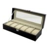 Luxury Leather Watch Box - 5 Slots