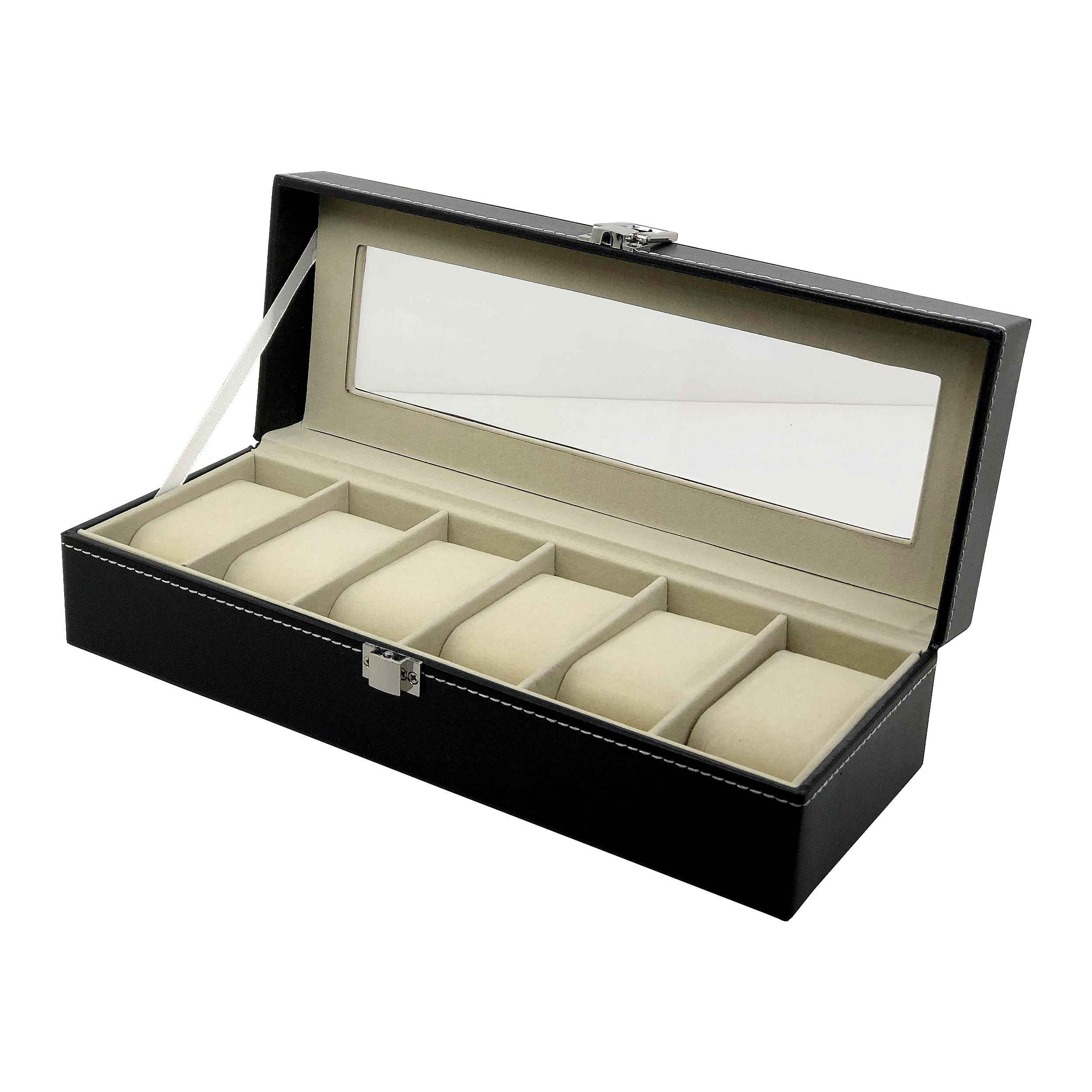 Luxury Leather Watch Box – 5 Slots
