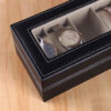 Luxury Leather Watch Box - 5 Slots