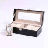 Luxury Leather Watch Box - 5 Slots