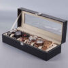 Luxury Leather Watch Box - 5 Slots