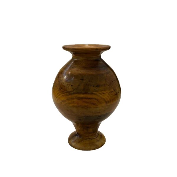 Handcrafted Wooden Bud Vase Made from Natural Solid Wood Minimalist Laya