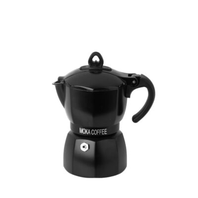 Moka Pot Stovetop Espresso Maker – Classic Italian Coffee Brewer 1 Cup Capacity Moka