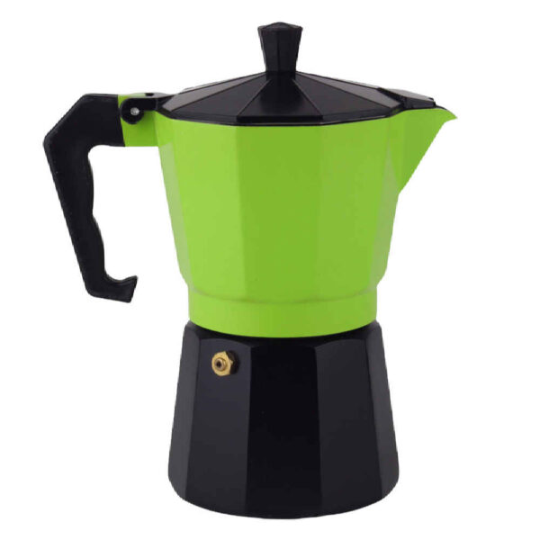 Moka Pot Stovetop Espresso Maker - Classic Italian Coffee Brewer 3 Cup
