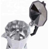 Moka Pot Stovetop Espresso Maker - Classic Italian Coffee Brewer 3 Cup Capacity Morsana