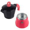 Moka Pot Stovetop Espresso Maker - Classic Italian Coffee Brewer 3 Cup Capacity Robusta
