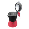 Moka Pot Stovetop Espresso Maker - Classic Italian Coffee Brewer 3 Cup Capacity Robusta