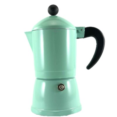 Moka Pot Stovetop Espresso Maker – Classic Italian Coffee Brewer 3 Cup Capacity Steel