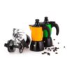 Moka Pot Stovetop Espresso Maker - Classic Italian Coffee Brewer 3 Cup Capacity French Press