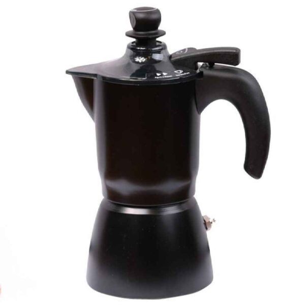 Moka Pot Stovetop Espresso Maker - Classic Italian Coffee Brewer 3 Cup Capacity French Press