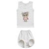 Newborn Vest Top & Shorts Set Model Owl