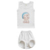 Newborn Vest Top & Shorts Set with Baby Boy Design