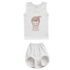 Newborn Vest Top & Shorts Set with Baby Girl Design