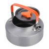 Lightweight 1.6-Liter Outdoor Camping Kettle – Versatile for Campfires
