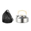 Steel Lightweight Outdoor Camping Kettle – Durable for Campfires