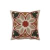 Punch Needle Cushion Cover - Embroidered Cotton Fabric & Traditional Design