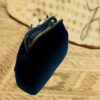 Ribbon Embroidery Clutch Handbag - Velvet with Malih Design
