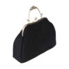Ribbon Embroidery Clutch Handbag - Velvet with Nasrin Design