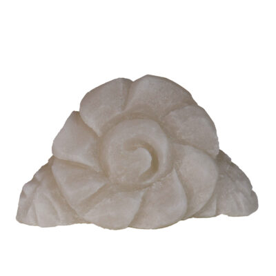 Persian Flower Salt Lamp – Handcrafted Royal Design