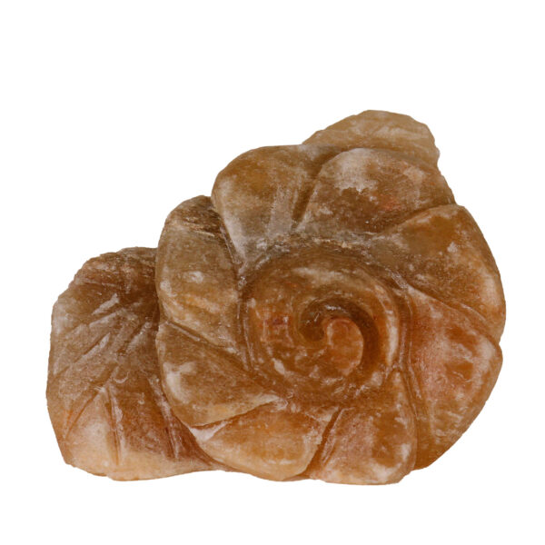 Persian Flower Salt Lamp - Handcrafted Sarvin Design