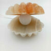 Salt Lamp - Handcrafted Shell & Pearl Design