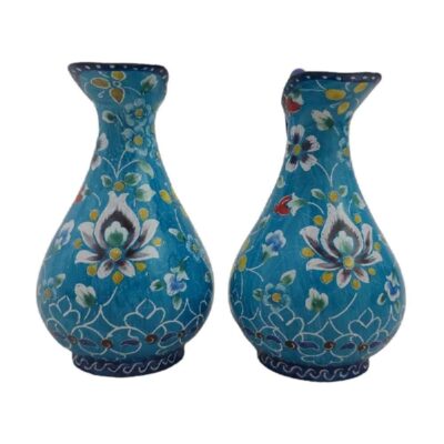 Decorative Pitcher Handcrafted With Persian Minakari Enamel Maha (2x)
