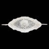 Set of 3 Decorative Persian Filigree Silver Coated Vases & Bowl