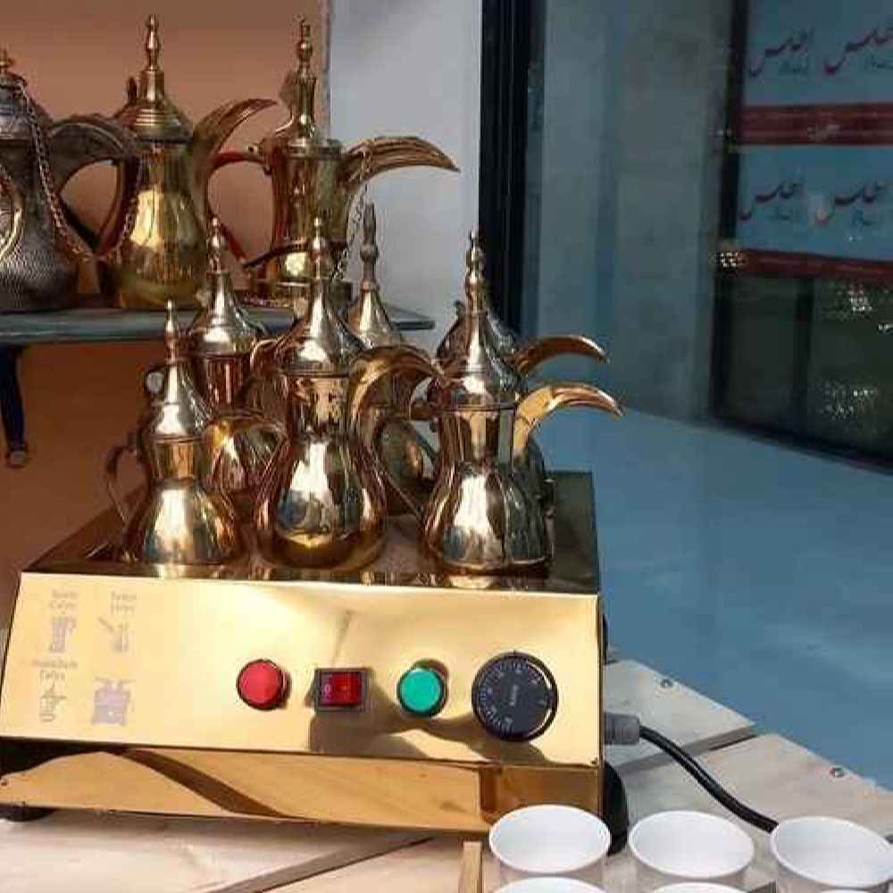 Gulf-Style Sand Coffee Maker Machine – Compact and Authentic