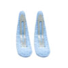 Snap Hair Clip Set of 2 with Hand-Embroidered Balloon Design