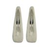 Snap Hair Clip Set with Hand-Embroidered Rabbit Design