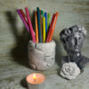 Stone Pen Holder for Desk with Marble Design Model Kando