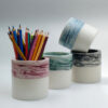 Stone Pen Holder for Desk with Marble Design Model Rangi