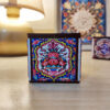Persian Wooden Cube Tealight Holder Afrina