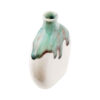 Handcrafted Decorative Pottery Vase with Drip Glaze Design Lima