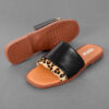 Women's Classic Flat Slipper with Flat Heel Model Selin