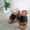 Women's Classic Flat Slipper with Flat Heel Model Selin