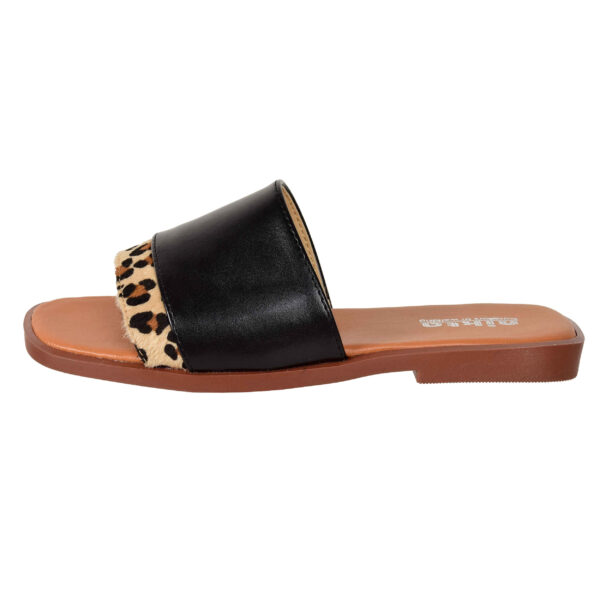 Women's Classic Flat Slipper with Flat Heel Model Selin