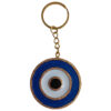 Wood & Resin Evil Eye Keychain - Sorena Model