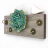Decorative & Handcrafted Wall Key Holder with the Deign Eslimi