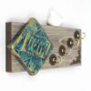 Decorative & Handcrafted Wall Key Holder with the Deign Traditional Tile