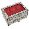 Wooden Watch Box - 2 Tiers, 6 Slots, Inspired by Persian Art