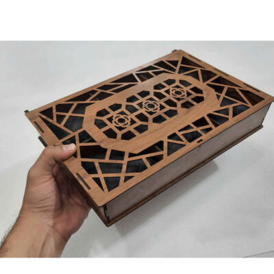 Wooden Watch Box with 6 Slots and Watch Pillows