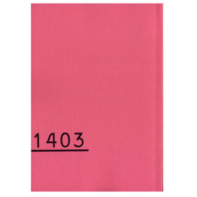 1403 Persian Daily Planner Calendar Notebook Model Minimal