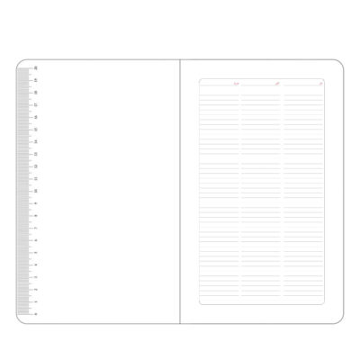 1403 Persian Lunar Planner Calendar Notebook With Pen
