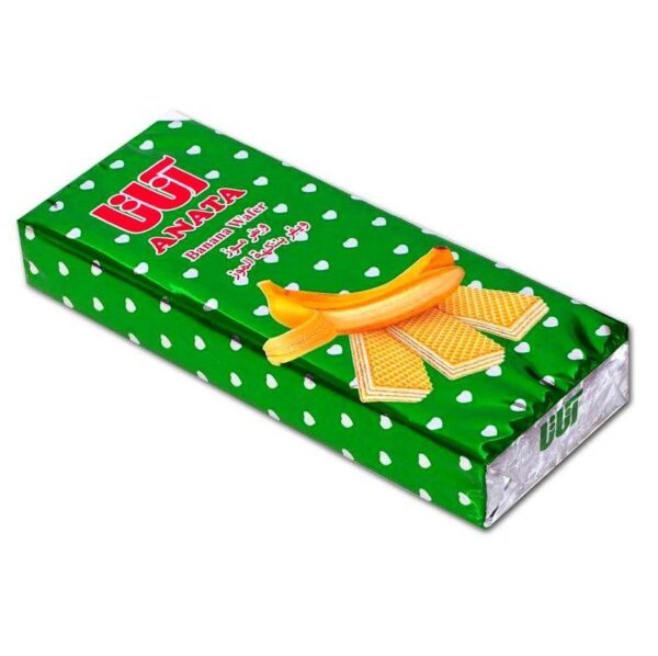 Anata Iranian Banana Wafer with Cream Lovita, 45 gr (x10)