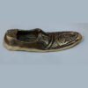 Hand Engraved Brass Ashtray – Artistic Intricate Detail Shoe