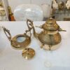Brass Teapot Hand-Engraved with Elegant Etched Design Tala
