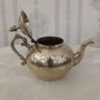 Brass Teapot Hand-Engraved with Elegant Etched Design Bahar