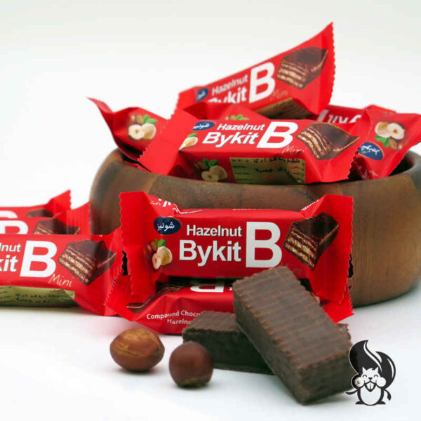 Bykit Hazelnut Wafer with Cocoa Coating, 45 gr (x20)